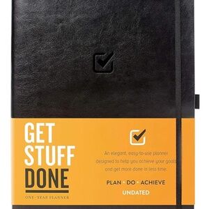 Get Stuff Done Undated Planner.